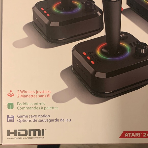 New Atari Retro Video Game System with Controllers. Sealed in original box. - Picture 7 of 9